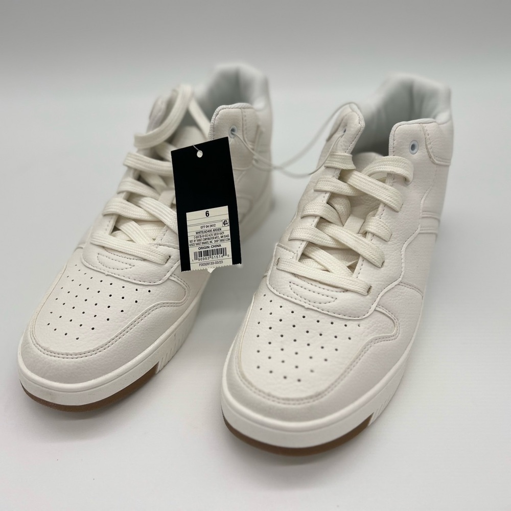 Boys' Arden Mid-Top Sneakers White - art class